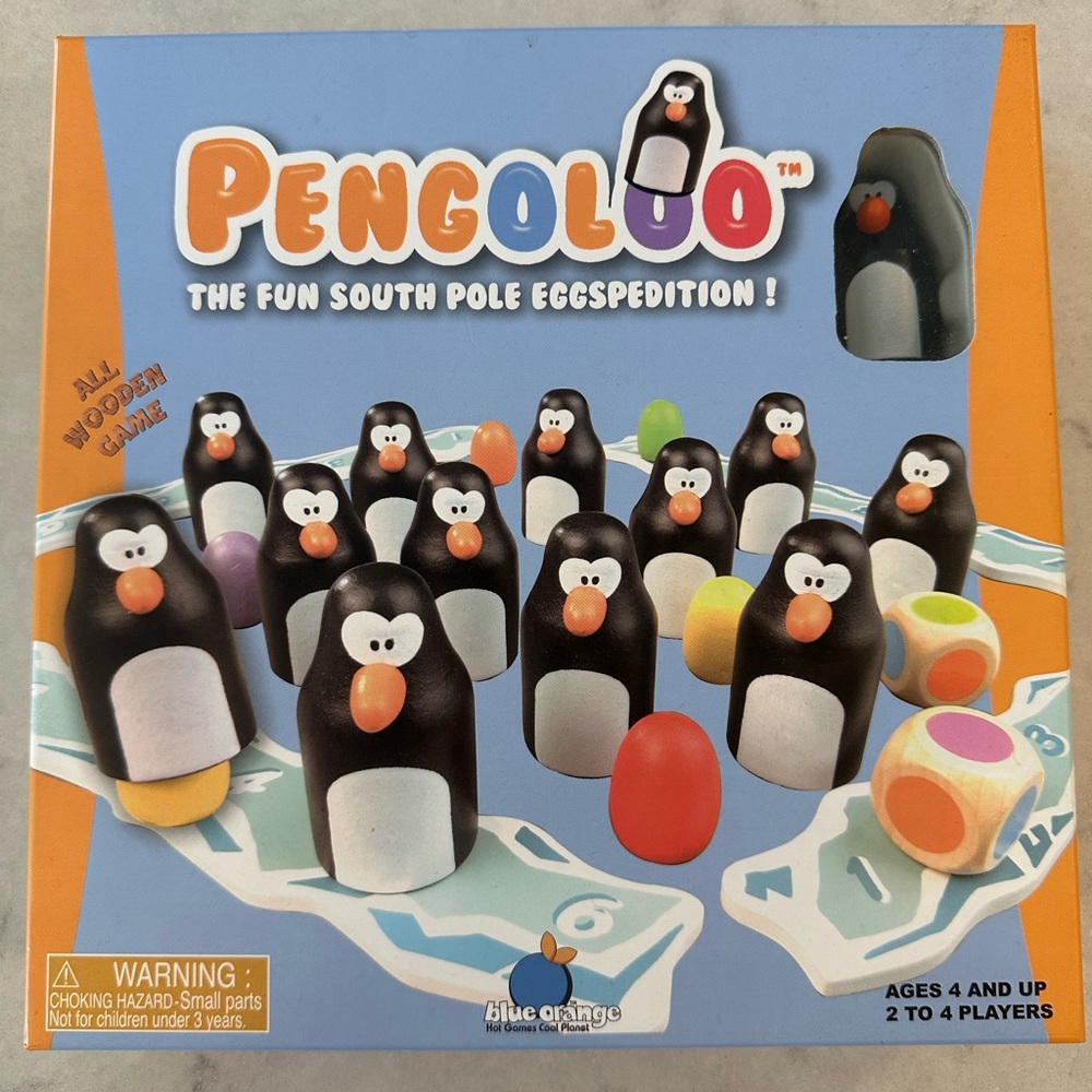 Almost Beand New!  Pengoloo! Quality Wooden Preschool Game